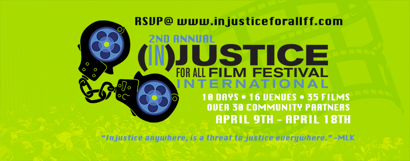 Injustice For All Film Festival Header